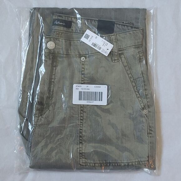 New With Tags Reitmans Size 29 Straight-Leg Mid-Rise Utility Pant - Picture 8 of 11